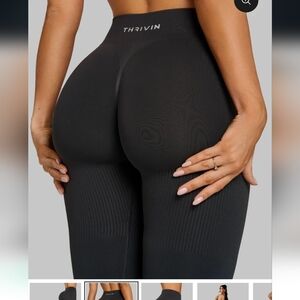 Black Seamless Leggings